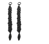 4pcs Wig Braid Female Vitality Ponytail Strap Double Imitation Hair Fried Dough Twists Style(PY666-18-2)