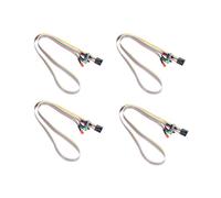 4piezas 20 pulgada Plomo de Interruptor HDD de Reinicio de Alimentacion de Potencia ATX de Lampara LED Verde Rojo Caja de PC