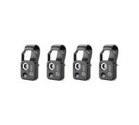 4piezas Accesorio de Microscopio para TeléFono Celular 200X con Microscopio de Ventana, Microscopio Digital PortáTil con Luz LED / Clip Universal