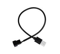 4pin Female To 5v Usb Male Usb Adapter Cable Usb To 4 Pin Fan Power Cable