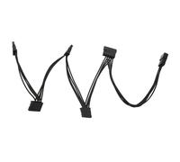 4Pin IDE 1 una 5 15Pin Cable Divisor de Fuente de AlimentacióN de Disco Duro para Disco Duro DIY Sever PC 18AWG EnergíA