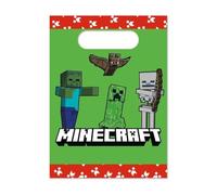 Procos Bolsas de fiesta Minecraft Party 4 bolsas