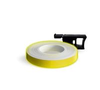 4R Quattroerre.it 10283 Wheel Stripes Tiras Reflectantes para Llantas de Moto con Aplicador, Amarillo, 7 mm x 6 mt