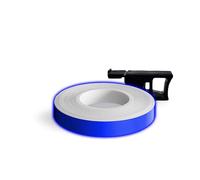 4R Quattroerre.it 10285 Wheel Stripes Tiras Reflectantes para Llantas de Moto con Aplicador, Azul, 7 mm x 6 mt