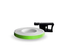 4R Quattroerre.it 10299 Wheel Stripes Tiras Adhesivas para Llantas de Moto con Aplicador, Verde Kawa, 7 mm x 7 mt