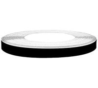 4R Quattroerre.it 10301 Wheel Trim Tiras adhesivas Reflectantes para Llantas de Coche, Negro, 5 mm x 6 mt
