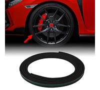 4R Quattroerre.it 10422 - Perfil Adhesivo Protector para Llantas de Coche Universal, Negro, 11 mm x 7 m