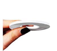 4R Quattroerre.it 10452 Franjas Trim Tiras Adhesivas para Coche, Blanco, 3 mm x 10 MT