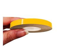 4R Quattroerre.it 10483 Franjas Trim Tiras Adhesivas para Coche, Amarillo, 7 mm x 10 MT