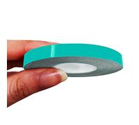 4R Quattroerre.it 10485 Franjas Trim Tiras Adhesivas para Coche, Verde Petronas, 7 mm x 10 MT