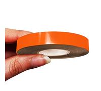 4R Quattroerre.it 10501 Franjas Trim Tiras Adhesivas para Coche, Naranja KTM, 10 mm x 10 MT