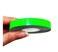4R Quattroerre.it 10505 Franjas Trim Tiras Adhesivas para Coche, Verde Neón, 10 mm x 10 MT
