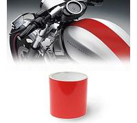 4R Quattroerre.it 10645 Tiras Adhesiva Bike Stripe Individual, Rojo, 10 cm x 2 MT