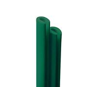 4R Quattroerre.it 12127 Perfiles Protectores de Puertas para Coches, Verde, 2 Piezas, 85 cm