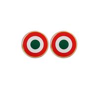 4R Quattroerre.it 14122 Stickers 3D Capuchón Italia, Set 2 HQ, 21 mm