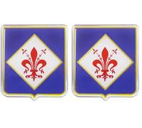 4R Quattroerre.it 14137 Etiqueta Adhesiva 3D Florencia HQ, 50 x 55 mm (Paquete de 2)