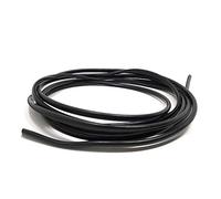 4R Quattroerre.it 16034 Perfiles Protectores de Puertas para Coches, Negro, Rollo de 5 Metros