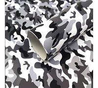 4R Quattroerre.it 16314 Hoja Adhesiva Película Camuflaje Gris para Wrapping, 50 x 70 cm