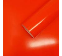 4R Quattroerre.it 16367 Hoja Adhesiva Película Rojo Fluorescente para Wrapping, 50 x 70 cm