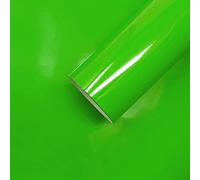 4R Quattroerre.it 16368 Hoja Adhesiva Película Verde Fluorescente para Wrapping, 35 x 50 cm