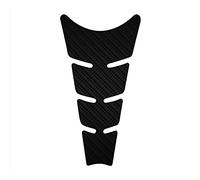 4R Quattroerre.it 16833 Pegatina para el Depósito de la Moto Flat Rhino, Carbono