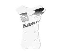 4R Quattroerre.it 18086 Pegatina 3D para el Depósito de la Moto Kawasaki, Transparente