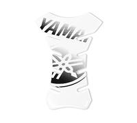 4R Quattroerre.it 18088 Pegatina 3D para el Depósito de la Moto Yamaha, Transparente
