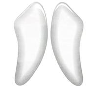 4R Quattroerre.it 18100 Protecciones Tanques Laterales Adhesivos 3D para Moto Transparente, Set de 2 Piezas, 80 x 195 mm