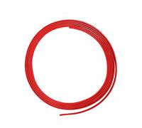 4R Quattroerre.it 19976 Mini Perfil Trim Adhesivo para Coche Rojo, 1,5 mm x 3 mt