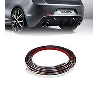 4R Quattroerre.it 19987 Perfil Cromado Adhesivo para Dam Parachoques Trasero Alfa Giulietta con Biadesivo 3M APT