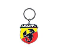 4R Quattroerre.it 21754 Llavero Oficial Abarth, Tacto Suave Escudo