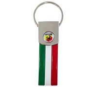 4R Quattroerre.it 21755 Llavero Oficial Abarth, Tricolor, Escudo