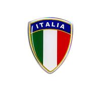 4R Quattroerre.it 495 Stickers 3D Escudo Clásico Italia HQ, 45 x 35 mm
