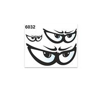 4R Quattroerre.it 6032 Adhesivos Stickers Ojos de Moto, 10 x 12 cm