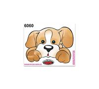 4R Quattroerre.it 6060 Adhesivos Stickers Cachorro, 10 x 12 cm