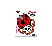 4R Quattroerre.it 6093 Adhesivos Stickers Mariquita, 10 x 12 cm