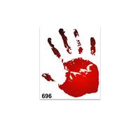 4R Quattroerre.it 696 Adhesivos Stickers Pintura a Mano, 10 x 12 cm