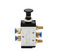 4R210-08 3R210-08 Válvula manual 2 vías 5 posiciones Empujar y tirar Interruptor neumático de válvula direccional 4R310-10 3R310-10(4R210-08,With 10mm Fitting)