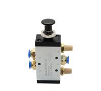 4R210-08 3R210-08 Válvula manual 2 vías 5 posiciones Empujar y tirar Interruptor neumático de válvula direccional 4R310-10 3R310-10(4R310-10,No Fittings)