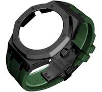 4rd Gen Kit for GA2100 GA-2100 GA2110 Metal Watch Case Fluorine Rubber Strap Stainless Steel Bezel Rubber Sport Watchband Watch Strap