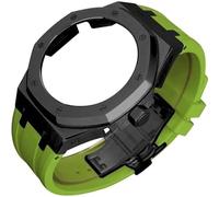 4rd Gen Kit for GA2100 GA-2100 GA2110 Metal Watch Case Fluorine Rubber Strap Stainless Steel Bezel Rubber Sport Watchband Watch Strap