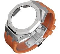4rd Gen Mod Kit For GA2100 GA-2100 GA2110 Metal Watch Case Fluorine Rubber Strap Stainless Steel Bezel Sport Watchband