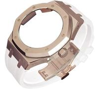 4rd Gen Mod Kit For GA2100 GA-2100 GA2110 Metal Watch Case Fluorine Rubber Strap Stainless Steel Bezel Sport Watchband
