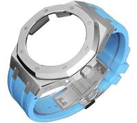 4rd Gen Mod Kit For GA2100 GA-2100 GA2110 Metal Watch Case Fluorine Rubber Strap Stainless Steel Bezel Sport Watchband