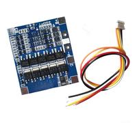 4S para LiFePO4 - Placa de sistema de gestión de batería de 30 A con protección de equilibrio para luces solares, sistemas de energía de respaldo y dispositivos electrónicos de 12 V - (azul)