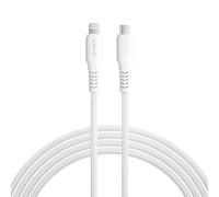 4smarts 465592 cable de conector lightning 1,5 m plata, blanco