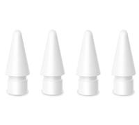 4smarts 540665 Kit de Puntas para Apple Pencil (1. Gen./2. Gen.) Blanco 4 Piezas