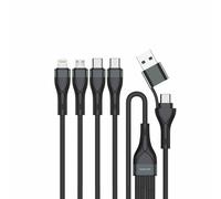 4smarts 541023 cable usb 1,2 m usb a/usb c usb c/micro usb-a/lightning