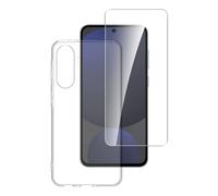 4smarts 541336 Kit Protector de Pantalla y Posterior de Vidrio Templado 9H para Samsung Galaxy A56, Resistente a Golpes y Rayones, Transparente, Incluye 2 Piezas y Kit de Limpieza