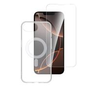 4smarts 541358 360 Premium Protection Set - Protector de Pantalla y Parte Posterior de Vidrio Templado 9H con Marco Completo, para Apple iPhone SE 4.Gen. (15.4 cm / 6.06")
